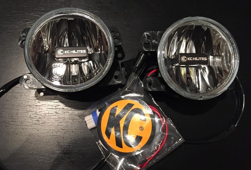 KC HiLiTES Street Legal Gravity LED Fog Lights The top